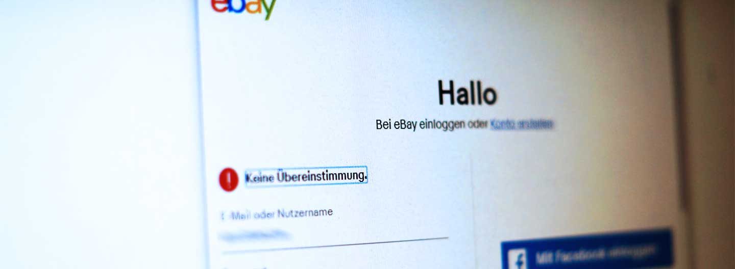 ebay Account gehackt